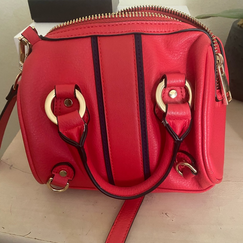 Topshop red purse